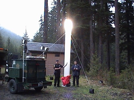 Averting Disaster with Portable Inflatable Lights